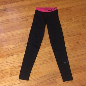 Nike Pro Drive fit workout pants/yoga stretchy